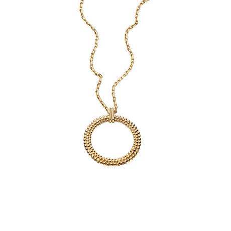 Le premier jour Necklace , yellow gold