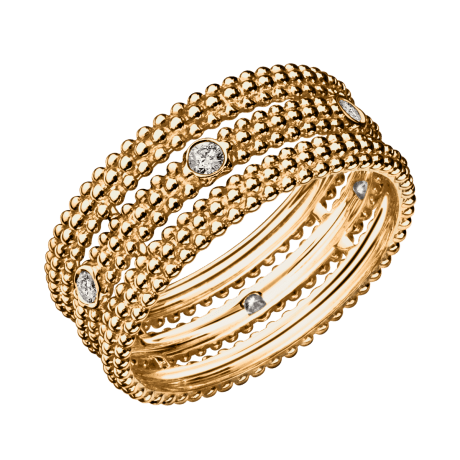 Ring Le Premier Jour, yellow gold, diamonds