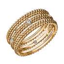 Ring Le Premier Jour, yellow gold, diamonds