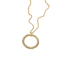 Le premier jour Necklace , yellow gold and diamonds