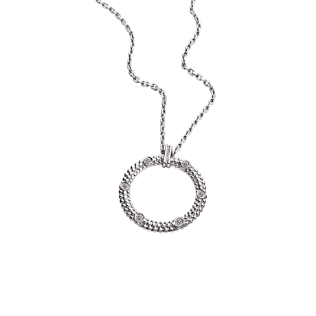 Le premier jour Necklace , white gold and diamonds