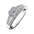 Chance of Love N°1 Ring, white gold and diamonds