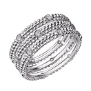 Ring Le Premier Jour, white gold, diamonds