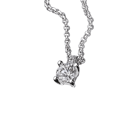 Tu es le sel n°2 Pendant, white gold and diamonds