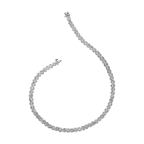 Necklace Je le Veux, white gold, diamonds