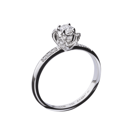 Ring, Sacré Désir, white gold and diamonds