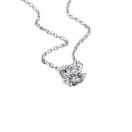 Pendentif, Sacré Désir, or blanc et diamants