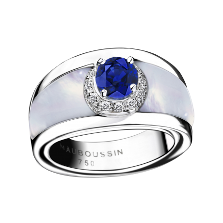 Bague plus bleu que tes yeux