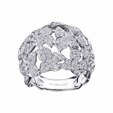 BAGUE TELLEMENT SUBLIME MON AMOUR 267 DIAMANTS     OR BLANC, DIAMANT