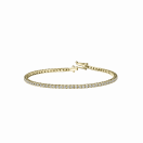 BRACELET TU ES MA RIVIERE D'AMOUR 1 CARAT      OR JAUNE, DIAMANTS