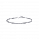 BRACELET TU EST MA RIVIERE D'AMOUR   1,5 CARATS        OR BLANC, DIAMANTS