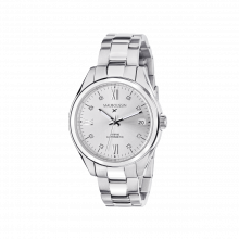 Montre Femme Silicon Valley, silver  Acier, diamants et cadran silver